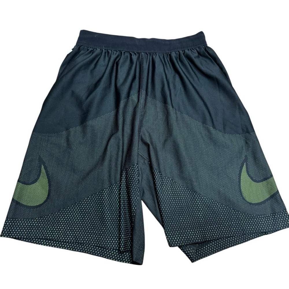 Nike Mens Football Shorts Dark Green Black Medium
